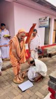 HH Swamiji's visit to Shri Bhavanishankar Temple, Puttur (24 April 2026)